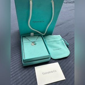 Tiffany Blue® Double Heart Tag Pendant